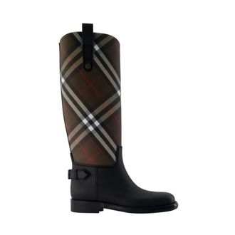 Burberry Botas LF Cavalier - Shoes - Mujer - Marr&oacute;n - 39 EU