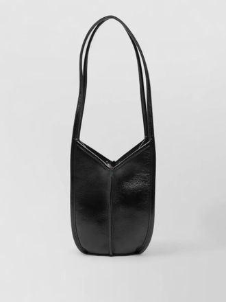 Hereu calella leather tote bucket bag