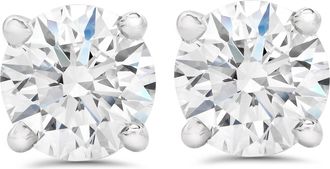 Pompeii3 Platinum 1 Ct Diamond Screw Back Studs