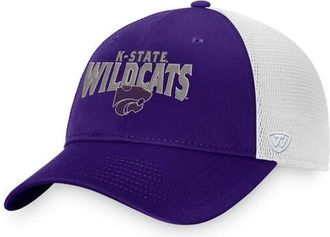 Top of the World Mens Top of the World Purple/White Kansas State Wildcats Breakout Trucker Snapback Hat at Nordstrom