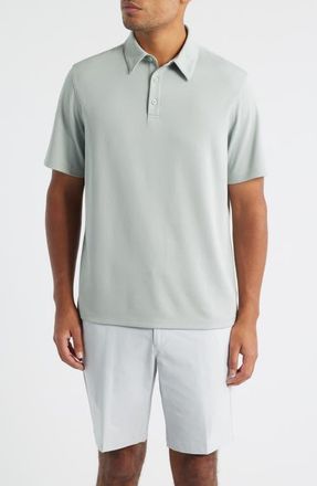 Zella Swing Golf Polo in Grey Haze at Nordstrom, Size Xx-Large