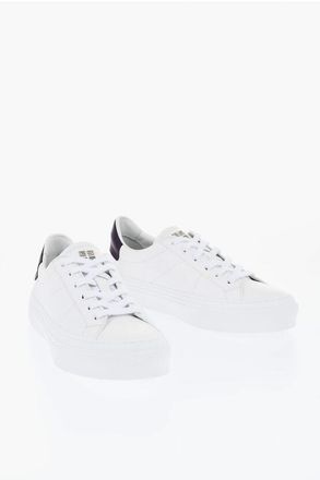 Givenchy Leather CITY Low-Top Sneakers with Contrasting Detail size 36