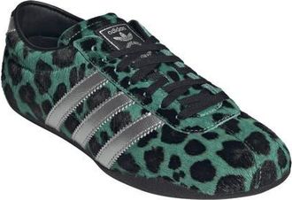 adidas Tokyo Low Top Sneaker in Screaming Green/Silver/Black at Nordstrom, Size 10.5