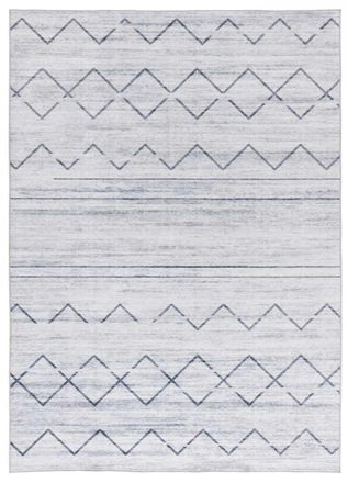 Atticgo Alfombra &eacute;tnica gris 140x200 cm