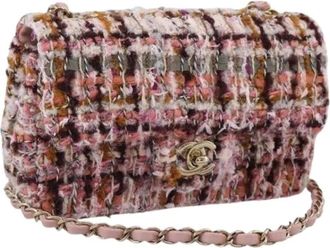 Chanel Pre-owned Vintage Schoudertas - Dames - Vintage Schoudertas - Veelkleurig - ONE Size - Katoen - Vintage