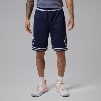 Nike Jordan Mens Jordan Sport Dri-FIT 9 Diamond Shorts in Blue | IF5832-410