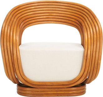 Safavieh Couture Giorno Rattan Accent Chair