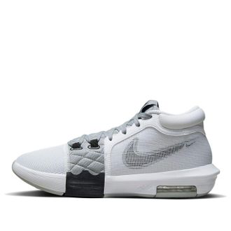 Nike LeBron Witness 8 EP White Light Smoke Grey Black FB2237-100