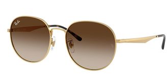 Ray-Ban RB3727D Asian Fit 001/13 Mens Sunglasses Gold Size 57