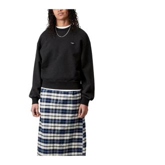 Carhartt Work in Progress Sudadera Ingo negra corte balloon - Sweatshirts & Hoodies - Mujer - Negro - XS