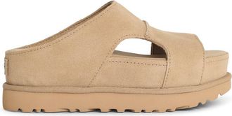 UGG Goldenstar Hi pantoffels in beige zandsu&egrave;de