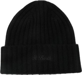 MC2 Saint Barth Folded Brim Beanie - Heren - Hoeden - Zwart - ONE Size - Accessoires