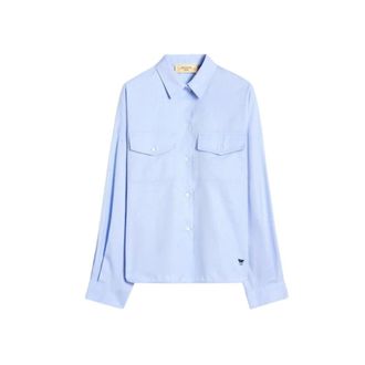 Max Mara Shirts, female, Blue, Size: XS Shirt