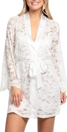 In Bloom by Jonquil Brynleigh Lace Wrap in Ivory at Nordstrom, Size X-Small/small