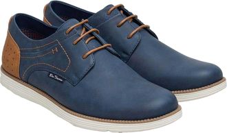 Ben Sherman Mannen Havana Sneakers (Marineblauw)