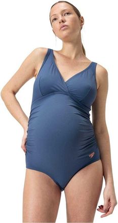 Speedo Dames/Zwangerschaps Eendelig Badpak (Blauw)
