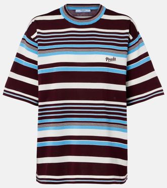 Prada Striped cotton T-shirt