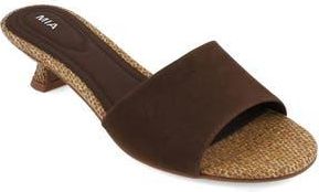 Mia Maiah Slide Sandal in Chocolate at Nordstrom Rack, Size 9.5