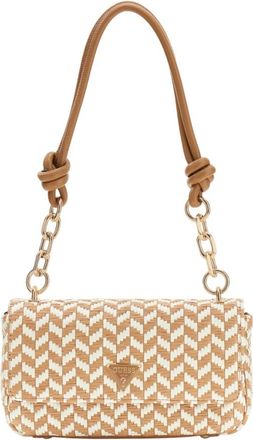 Guess Tassen, Dames, Bruin, ONE Size, Tessi Flap Schoudertas