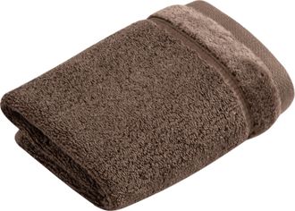 Vossen Seiftuch »Pure« Waschlappen im Set, Baumwolle & VEGAN, mit eleganter Veloursbordüre