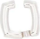 Tom Wood 101540 Frame Ear - Heren - Oorbellen - Grijs - ONE Size - Accessoires