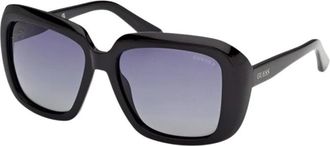 Guess Gu 00288 Zonnebril - Dames - Zonnebrillen - Zwart - 55 MM - Accessoires