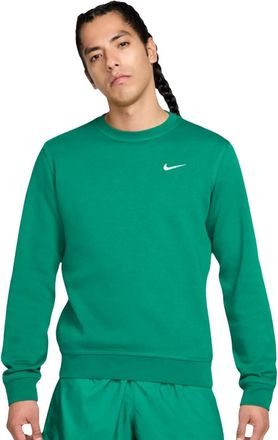 Nike Mens Green Crewneck Jumper Cotton - Size X-Small