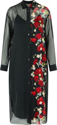 Khaite Vestido Khaite Gloria de seda negro