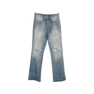 Amiri Distressed Faded Jeans