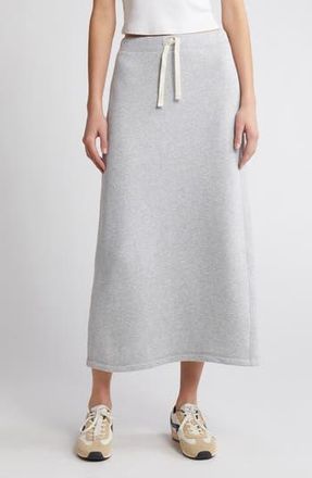 Rag & Bone Terry Midi Sweater Skirt in Hthrgry at Nordstrom Rack, Size Large
