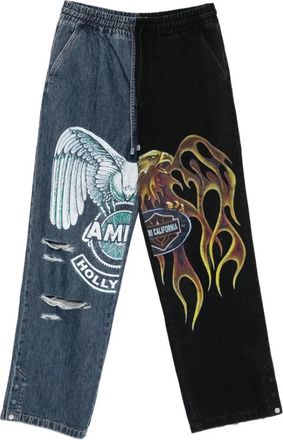 Amiri Straight Jeans - Heren - Regular Fit Jeans - Veelkleurig - XL - Jeans