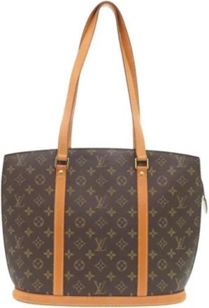 Louis Vuitton Pre-owned Fabric louis-vuitton-bags - Dames - Vintage Shopper - Bruin - ONE Size - Vintage