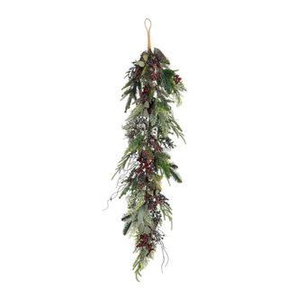MiCa Decorations Guirnalda bodi rojo h10xb18xl110cm