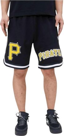 Pro Standard Pro Standard Pittsburgh Pirates Pro Team Jogger Shorts in Black Men
