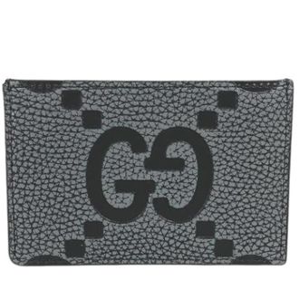 Gucci Pre-owned Leather Wallet - unisex - Vintage Accessoires - Zwart - ONE Size - Leer - Vintage