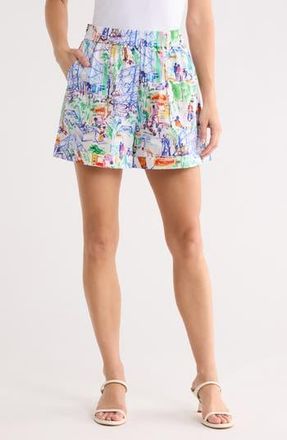FRNCH Marylou Cotton Shorts in Frnch Area at Nordstrom Rack, Size X-Small