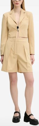 HUGO BOSS Blazer Amusina con lacci frontali - Toni neutri