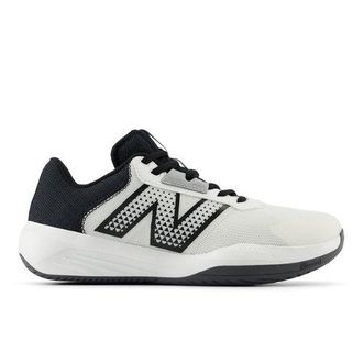 New Balance Womens 696v6 in White/Black Synthetic, size 4.5 Narrow