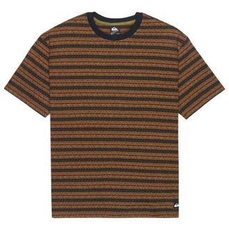 Quiksilver Okano Jacquard S/S Tee T-Shirt f&uuml;r Herren | braun