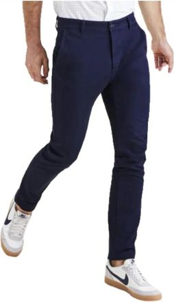 Dockers Navy Skinny Broek Moderne Stijl - Heren - Chinos - Blauw - W29 L32 - Katoen - Broeken