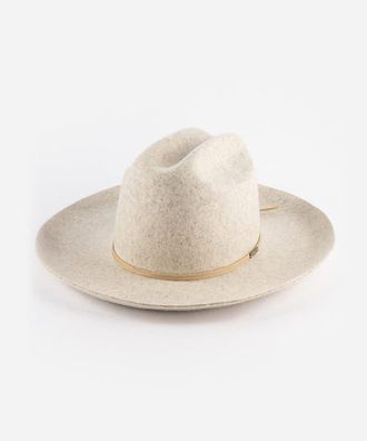 Gigi Pip Ezra Western Hat in Mixed Grey at Nordstrom, Size X-Large