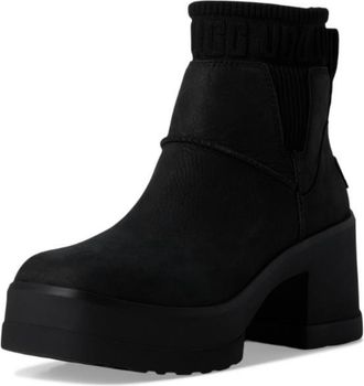 UGG Womens Moxy Chelsea Fashion Boot, Black, 4.5 UK