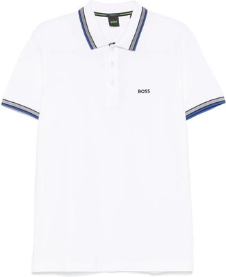 BOSS Paddy polo shirt - men - Fabric - S - White