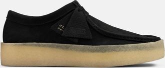 Clarks Mens Wallabee Cup Boat Shoes in Black - Size UK 8