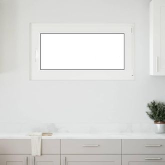 Berkfield Home Basement Window RISOR 110x50 cm Tilt&Turn DIN Right Anthracite