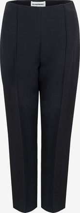 Roland Mouret Zigarettenhose aus Woll- und Seidencr&ecirc;pe mit hoher Taille
