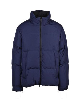Diesel Blue Nylon Padded Down Jacket