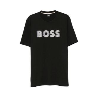 HUGO BOSS Tops, Heren, Zwart, 2Xl, T-shirt