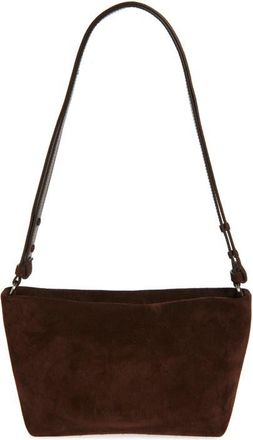 Proenza Schouler Bond Suede Shoulder Bag in Chocolate at Nordstrom