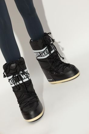 Moon Boot Snow Boots Icon Nylon, Womens, Black